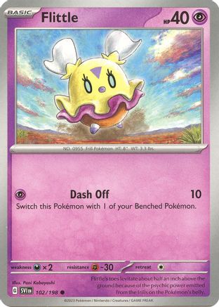 Flittle (102/198) [Scarlet & Violet: Base Set] Reverse Holofoil