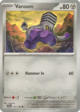 Varoom (141/198) [Scarlet & Violet: Base Set] Reverse Holofoil