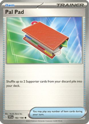 Pal Pad (182/198) [Scarlet & Violet: Base Set] Reverse Holofoil