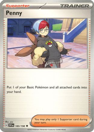Penny (183/198) [Scarlet & Violet: Base Set] Reverse Holofoil