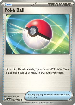 Poke Ball (185/198) [Scarlet & Violet: Base Set] Reverse Holofoil