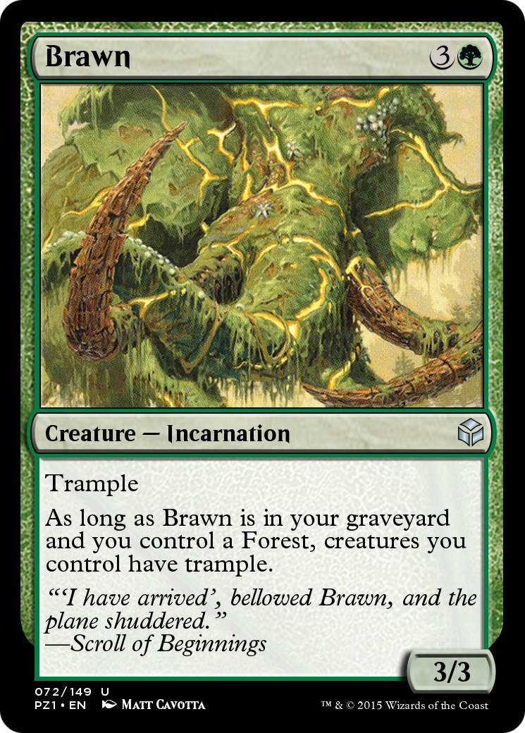Brawn  [Legendary Cube Prize Pack]