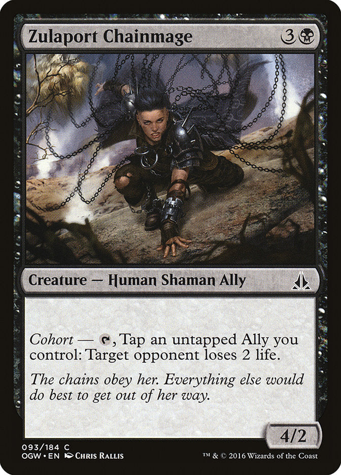 Zulaport Chainmage [Oath of the Gatewatch] Foil