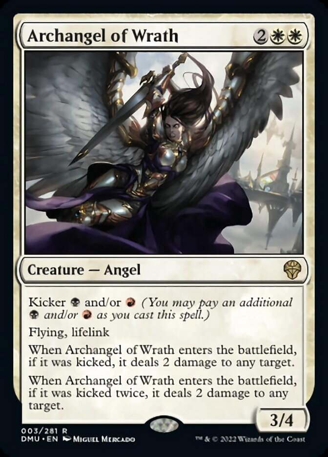 Archangel of Wrath [Dominaria United] Foil