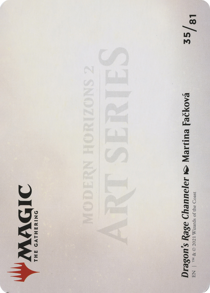 Dragon's Rage Channeler // Dragon's Rage Channeler  [Modern Horizons 2 Art Series] (Borderless) Foil
