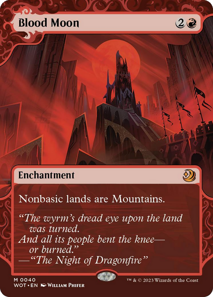 Blood Moon [Wilds of Eldraine: Enchanting Tales] Foil