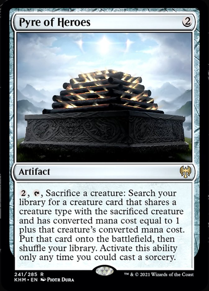 Pyre of Heroes [Kaldheim] Foil