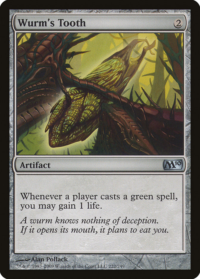 Wurm's Tooth [Magic 2010] Foil