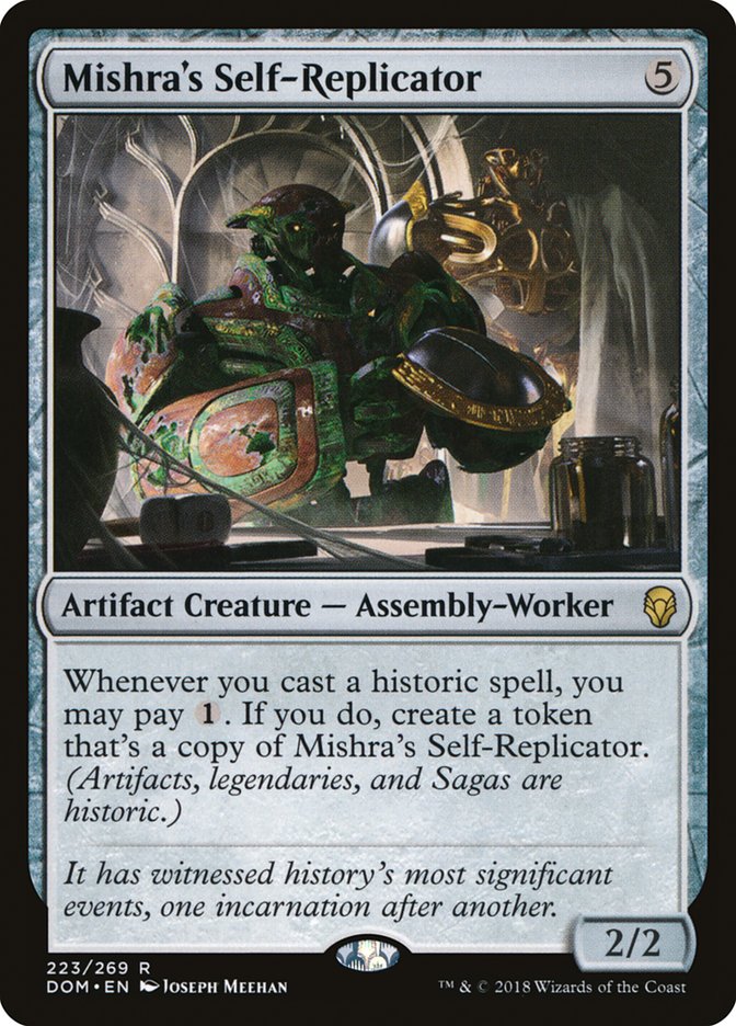 Mishra's Self-Replicator [Dominaria] Foil