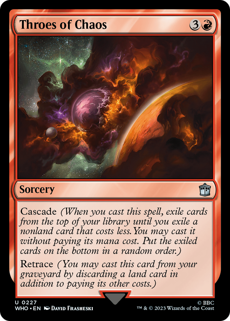 Throes of Chaos [Doctor Who] Foil