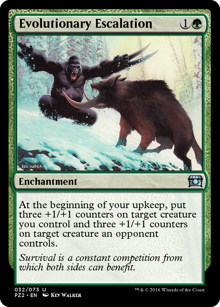 Evolutionary Escalation  [Treasure Chest] Foil