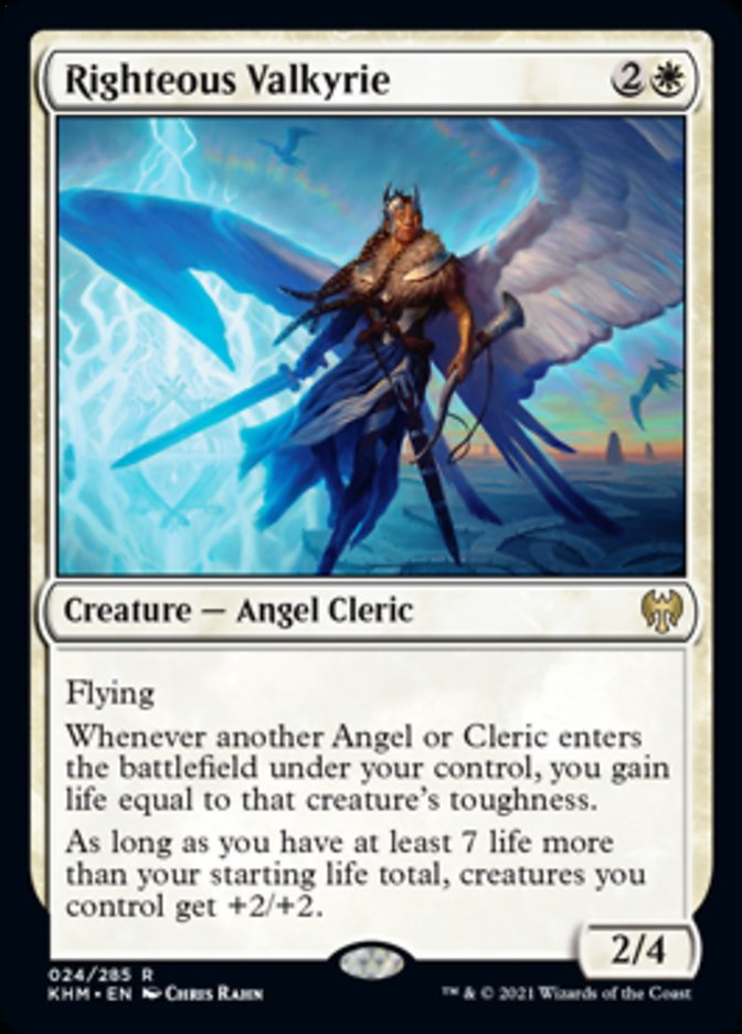Righteous Valkyrie [Kaldheim] Foil