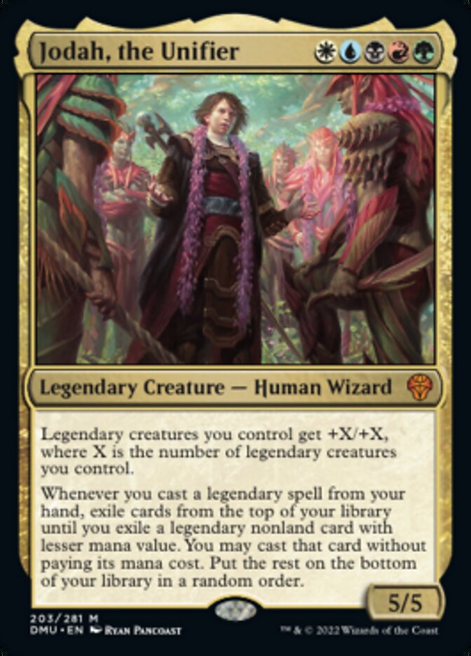 Jodah, the Unifier [Dominaria United] Foil