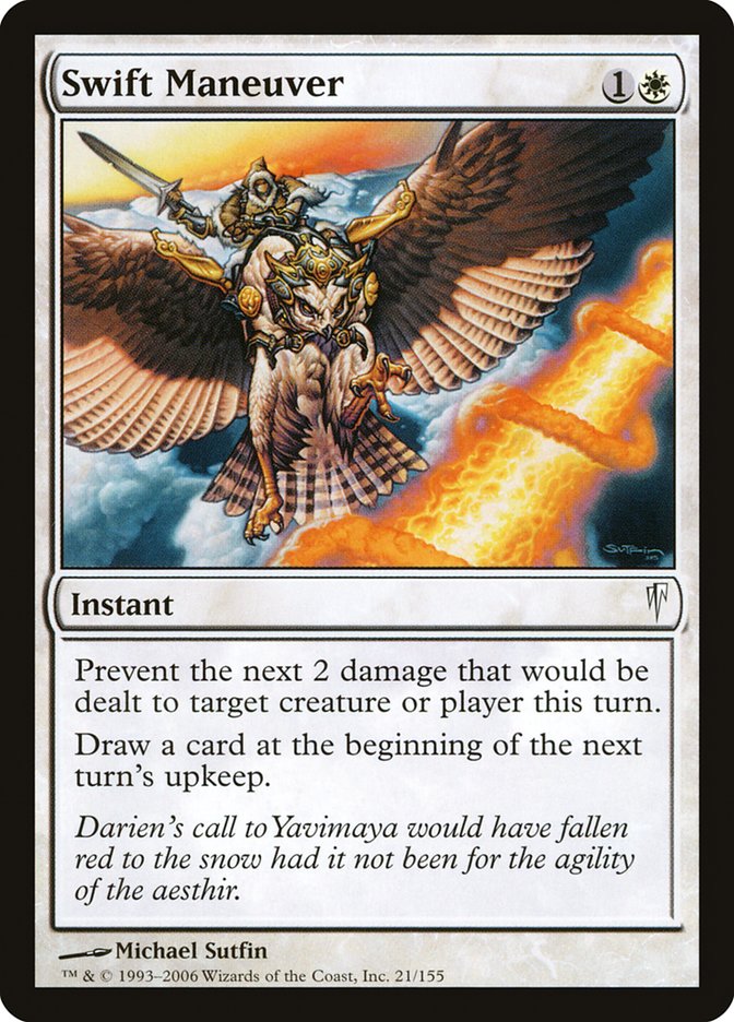 Swift Maneuver [Coldsnap] Foil