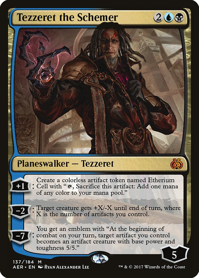 Tezzeret the Schemer [Aether Revolt] Foil
