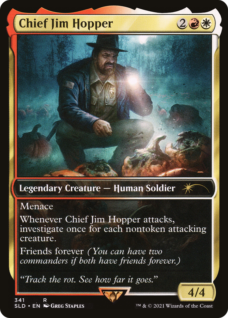 Chief Jim Hopper [Secret Lair Drop Series] Foil