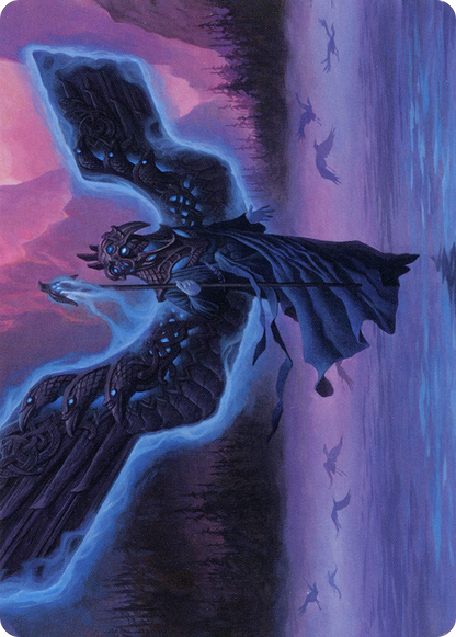 Mistwalker // Mistwalker  [Art Series: Kaldheim] (Borderless)