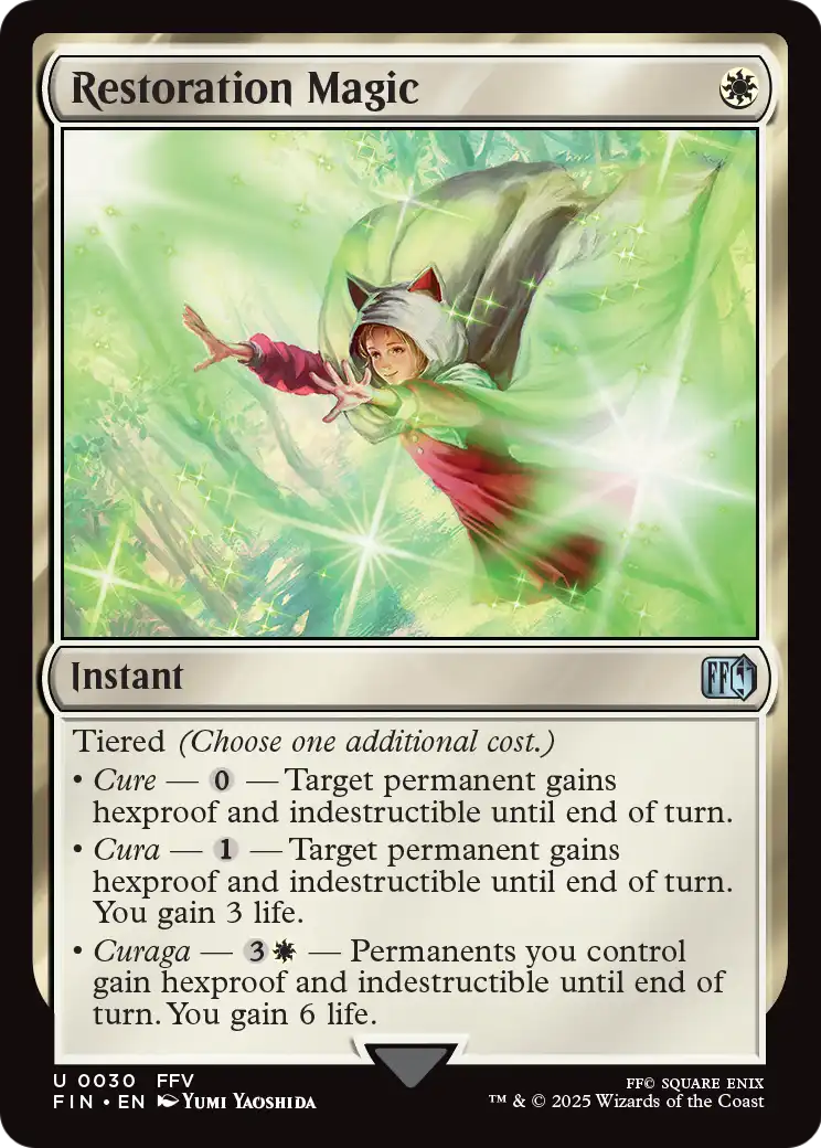 Restoration Magic [FINAL FANTASY] Foil