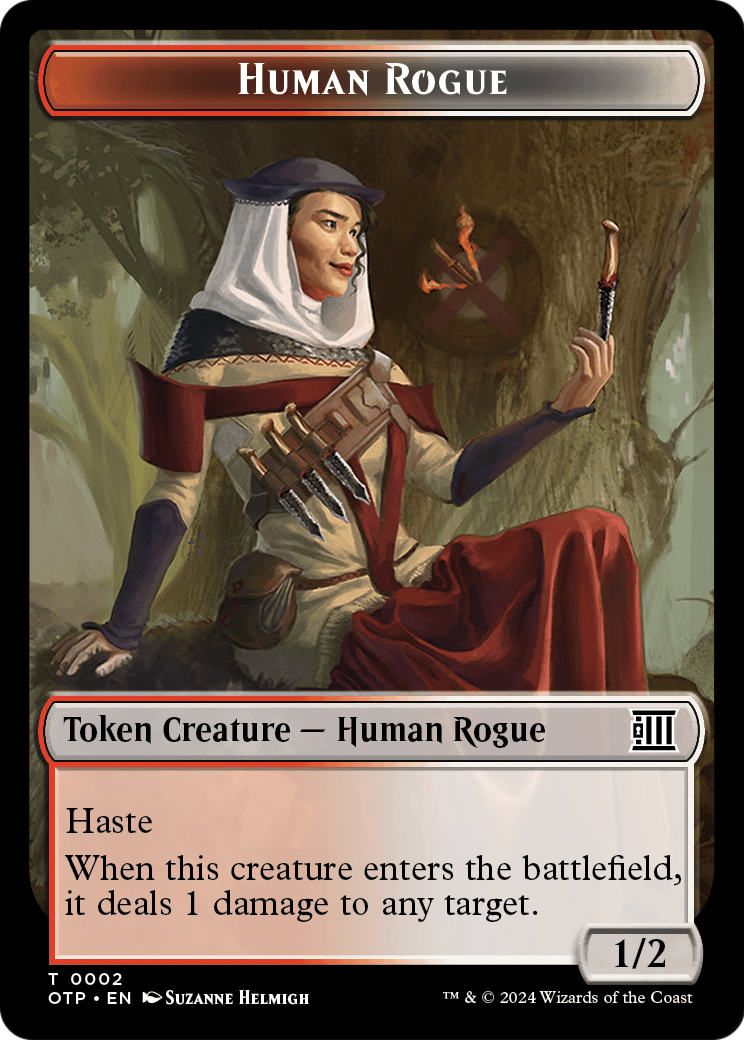 Human Rogue  [Breaking News Tokens] Foil