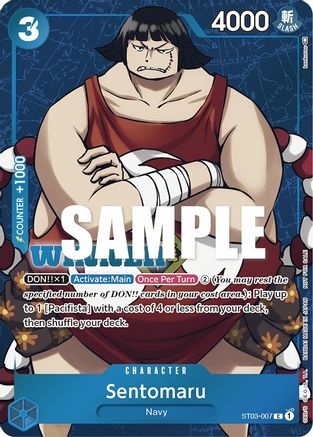 Sentomaru (Tournament Pack Vol. 3) [Winner] (ST03-007) - [One Piece Promotion Cards] Foil