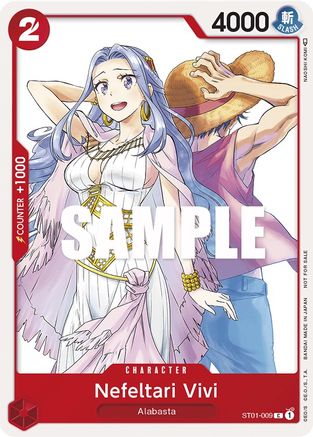 Nefeltari Vivi (OP-03 Pre-Release Tournament) [Participant] (ST01-009) - [One Piece Promotion Cards]