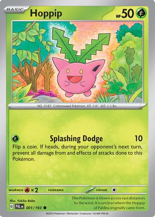 Hoppip (001/193) [Scarlet & Violet: Paldea Evolved] Reverse Holofoil