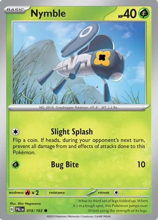Nymble (019/193) [Scarlet & Violet: Paldea Evolved] Reverse Holofoil