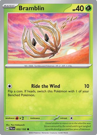 Bramblin (022/193) [Scarlet & Violet: Paldea Evolved] Reverse Holofoil