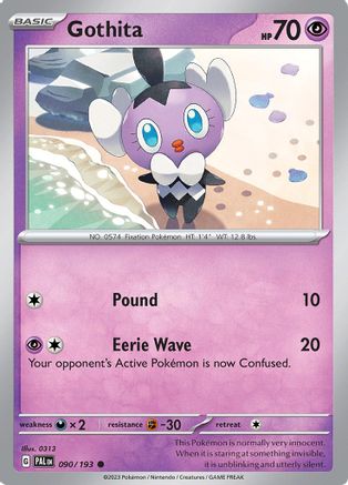 Gothita (090/193) [Scarlet & Violet: Paldea Evolved] Reverse Holofoil