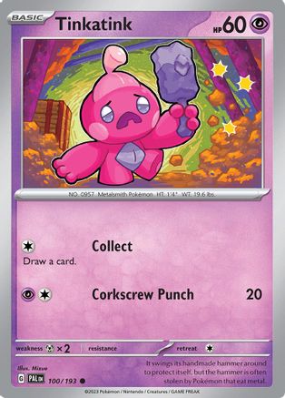 Tinkatink (100/193) [Scarlet & Violet: Paldea Evolved] Reverse Holofoil
