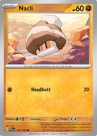 Nacli (120/193) [Scarlet & Violet: Paldea Evolved] Reverse Holofoil