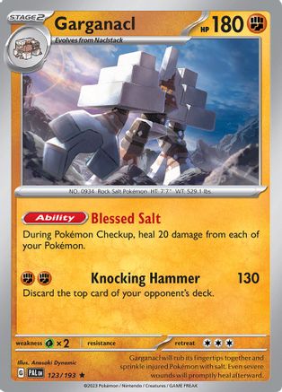 Garganacl (123/193) [Scarlet & Violet: Paldea Evolved] Reverse Holofoil