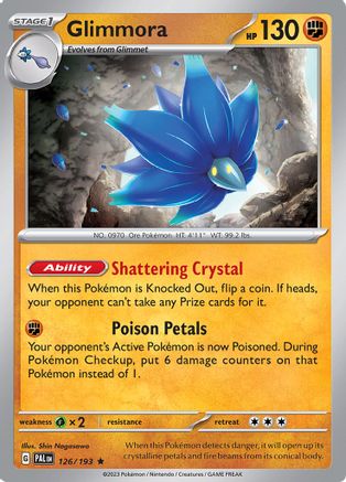 Glimmora (126/193) [Scarlet & Violet: Paldea Evolved] Reverse Holofoil