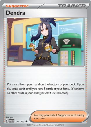 Dendra (179/193) [Scarlet & Violet: Paldea Evolved] Reverse Holofoil