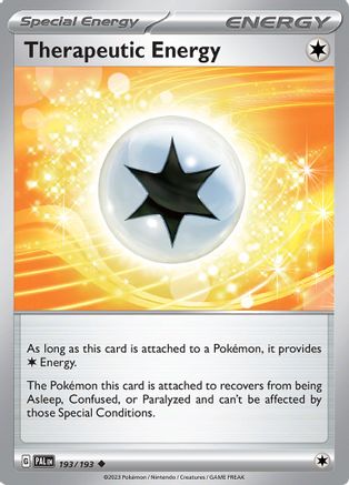Therapeutic Energy (193/193) [Scarlet & Violet: Paldea Evolved] Reverse Holofoil