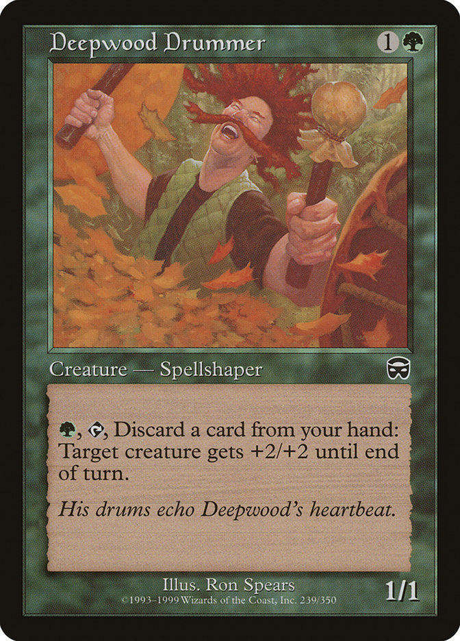 Deepwood Drummer [Mercadian Masques] Foil