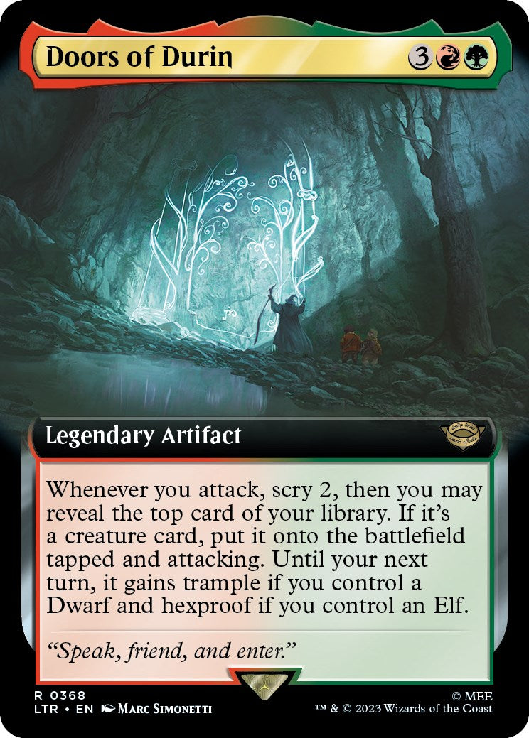 Doors of Durin (Extended Art) [The Lord of the Rings: Tales of Middle-Earth] Foil