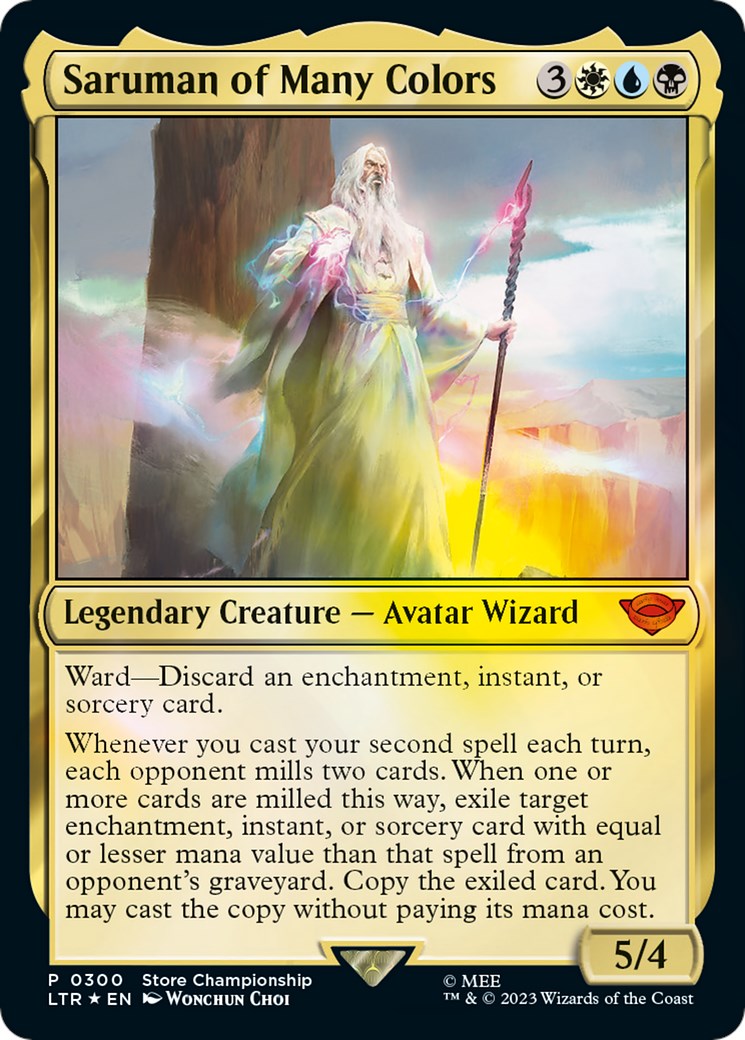 Saruman of Many Colors [Store Championships 2023] Foil