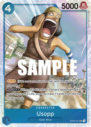 Usopp (OP03-041) - [Pillars of Strength] Foil