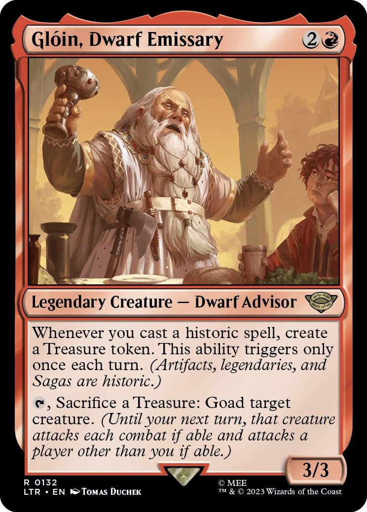 Gloin, Dwarf Emissary [The Lord of the Rings: Tales of Middle-Earth] Foil