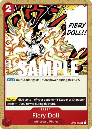Fiery Doll (OP03-019) - [Pillars of Strength]