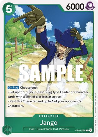 Jango (OP03-028) - [Pillars of Strength] Foil