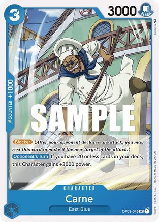 Carne (OP03-045) - [Pillars of Strength]