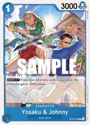 Yosaku & Johnny (OP03-053) - [Pillars of Strength]