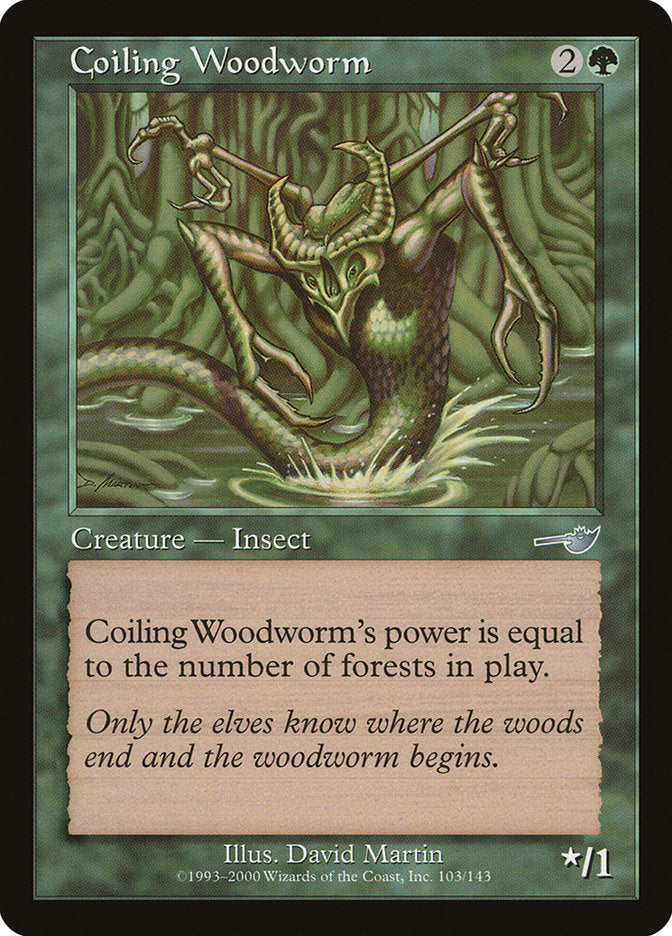 Coiling Woodworm [Nemesis] Foil