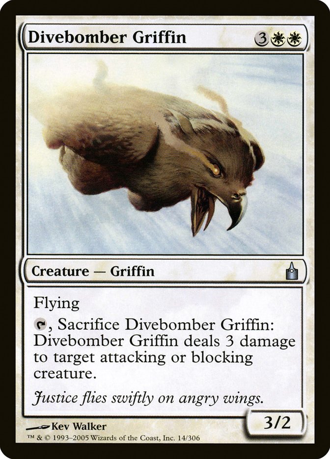 Divebomber Griffin [Ravnica: City of Guilds] Foil