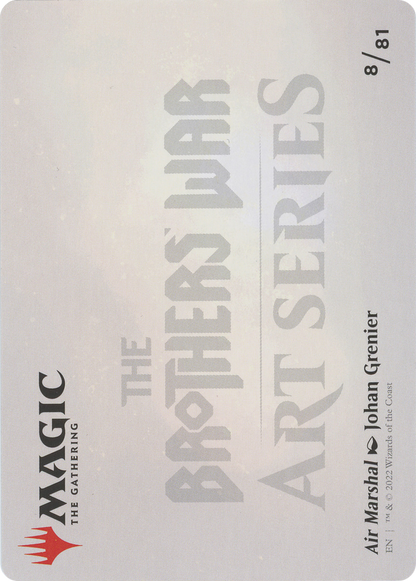Air Marshal // Air Marshal  [The Brothers' War Art Series] (Borderless) Foil