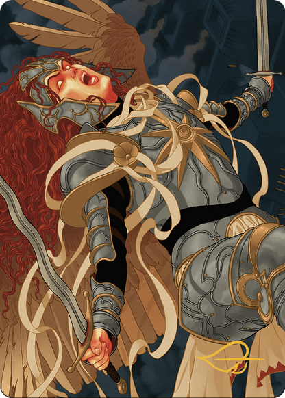 Aurelia, the Law Above // Aurelia, the Law Above  [Murders at Karlov Manor Art Series] (Borderless) Foil