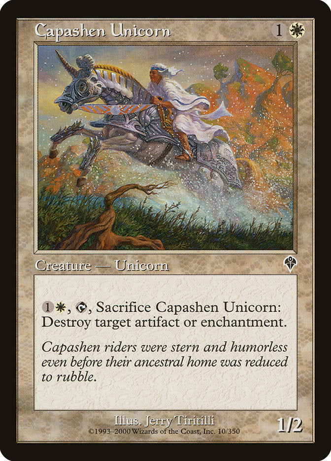 Capashen Unicorn [Invasion] Foil