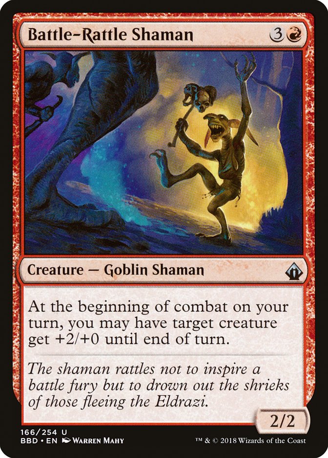 Battle-Rattle Shaman [Battlebond] Foil